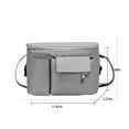 thumbnail image 3 of HCJKDU Large Walker Pouch for Folding Walker - Thickened Oxford Walker Basket with Cup Holder, Bag for Walker with Pockets, Carry Pouch for Elderly Walkers, 3 of 9