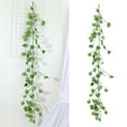 thumbnail image 4 of 5.6ft De eucalitto Artificial Plantas De Imitación Decoración Colgante De Pared Para Yotijar Guirnalda hecha a mano de Eucalyptus, 4 of 10