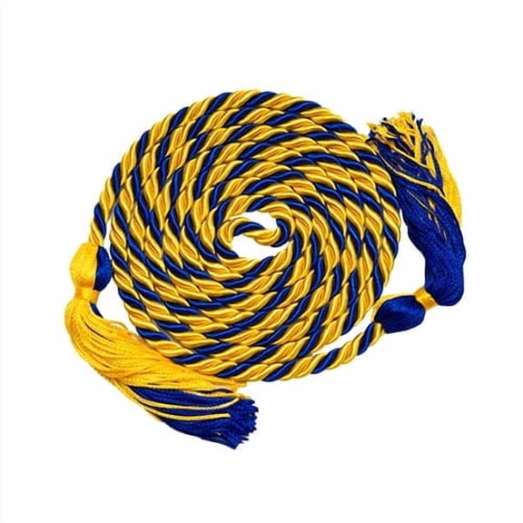 Honors Graduation Academic Honor Cord |(Gold/Royal Blue)