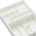thumbnail image 5 of Madesmart Original Multipurpose Kitchen Junk Drawer Organizer Storage Bin, White, 5 of 5