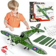thumbnail image 1 of HLONK331-Piece Metal Building Kit  STEM Car Model  Educational Toy  Ages 8-12 Green, 1 of 9