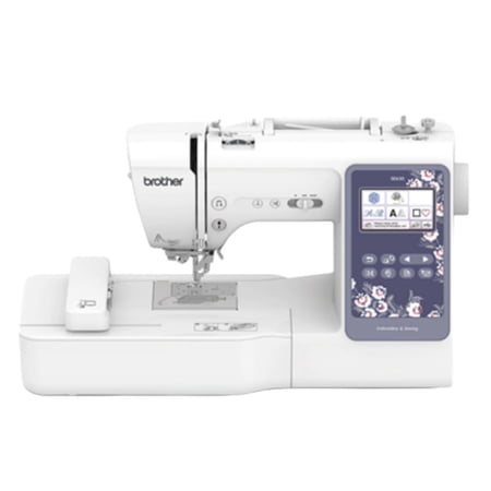 Restored Brother Computerized Sewing and Embroidery Machine with 4 x 4-Inch Embroidery Area, LCD Display Screen, 480 Embroidery Designs and 103 Built-in Stitches White (Refurbished)
