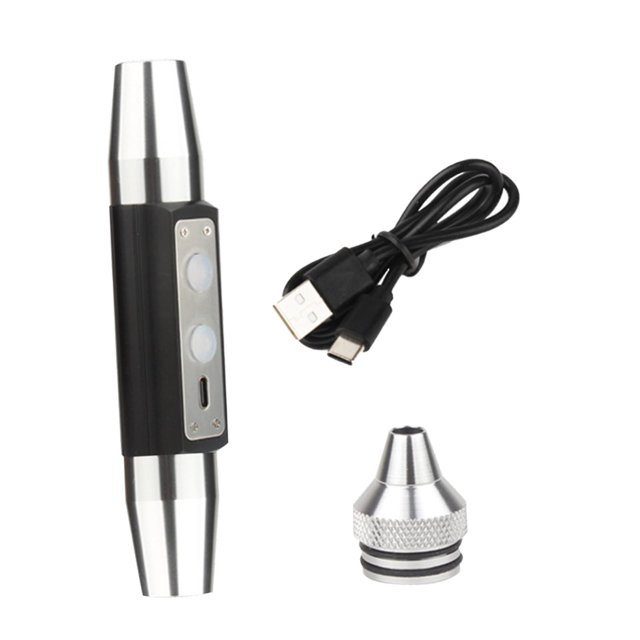 Linterna de evaluación de jade, luz de evaluación compacta para supervivencia de relojes y joyas Seis luces negras