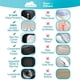 thumbnail image 2 of Sábana bajera ajustable DREAMCARE Queen con bolsillo extra profundo, 60 x 80 pulgadas, negra, 2 of 7