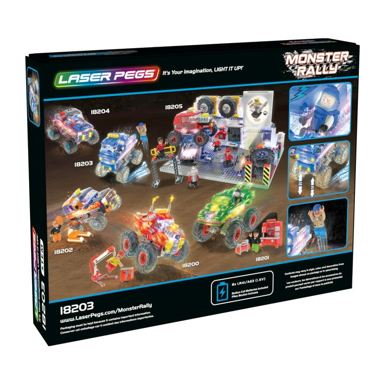 Laser pegs store destroyer
