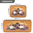 thumbnail image 4 of Kitchen Rug Set 2 Pieces Non Slip Kitchen Mat for Kitchen Home Floor Sink 47"x19"+27"x19" Haunted Houses and Ghosts, 4 of 7