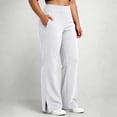 thumbnail image 2 of Luivaraty Wide Leg Yoga Pants for Women Plus Size Solid Color Workout Pants Fashion Comfy Hight Elastic Waist Gym Pants, L-5XL, 2 of 6