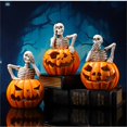 thumbnail image 2 of Halloween Pumpkin Resin Craft Funny Party Desktop Ornament Festive Atmosphere For Home, 2 of 4