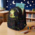 thumbnail image 3 of DISNIMO Cute Crocodile Math Print 17 Inch Lightweight School Backpack, Multi-pocket Bookbag with Adjustable Shoulder Straps for Elementary Middle School Students Daily Use, 3 of 7