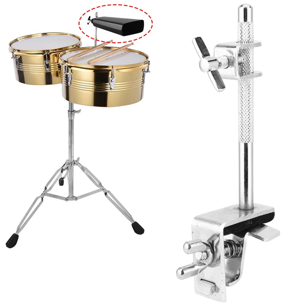 Greensen WC51 Cowbell Holder Jazz Drum Kit Hoop Mounted Cowbell Clamp ...