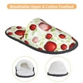 thumbnail image 5 of Balery Fruit Apples Slient Indoor Furry Fleece Comfort House Shoes Soft Non-Slip Home Shoes Cotton Slippers House Slippers-- Medium, 5 of 9