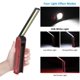 thumbnail image 3 of 2 piezas de luz de trabajo LED recargable, 5 modos de luz de trabajo, luz mecánica, luz de antorcha plegable con luz de inspección de base magnética para camping, reparación de automóviles, rojo Afortunado Sencillez, 3 of 5