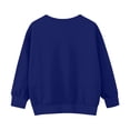 thumbnail image 4 of Lmnyox Sweatshirts for Kids Loose Plain V Neck Long Sleeve Pullover Casual Workout Tops with Pockets, 4 of 8