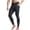 Black, variant on Breezora Men's Compression Tights for Workout Running and Basketball with Secure Pocket Muscle Support and Sports Performance L Size Black