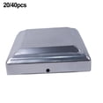 thumbnail image 3 of Bgsha Weatherproof For 4x4 Inch Silver Fence Post Covers for Garden Protection, 3 of 4