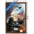 thumbnail image 3 of Star Wars: Rogue One - Trench Wall Poster, 14.725" x 22.375", Framed, 3 of 5