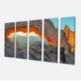 thumbnail image 2 of Mesa Arch Canyon lands Parc d'Utah - Impression sur Toile Paysage, 2 of 3