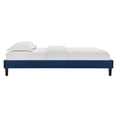 thumbnail image 5 of Modway Reign Full Performance Velvet Platform Bed Frame in Navy, 5 of 5
