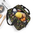 thumbnail image 5 of Pofeuu Mardi Gras3 Print Lunch Bag Lunch Box Large Capacity Insulated Lunch Bag for Adult, Leakproof Reusable Lunch Tote Bags for Work, 5 of 5