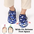 thumbnail image 4 of Barerun Women Men Wide Comfy Slippers Soft Barefoot Slip on House Shoes, 4 of 7