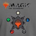 thumbnail image 3 of CafePress - Magic Mana Symbols T Shirt - Mens Comfort Colors Shirt, 3 of 5