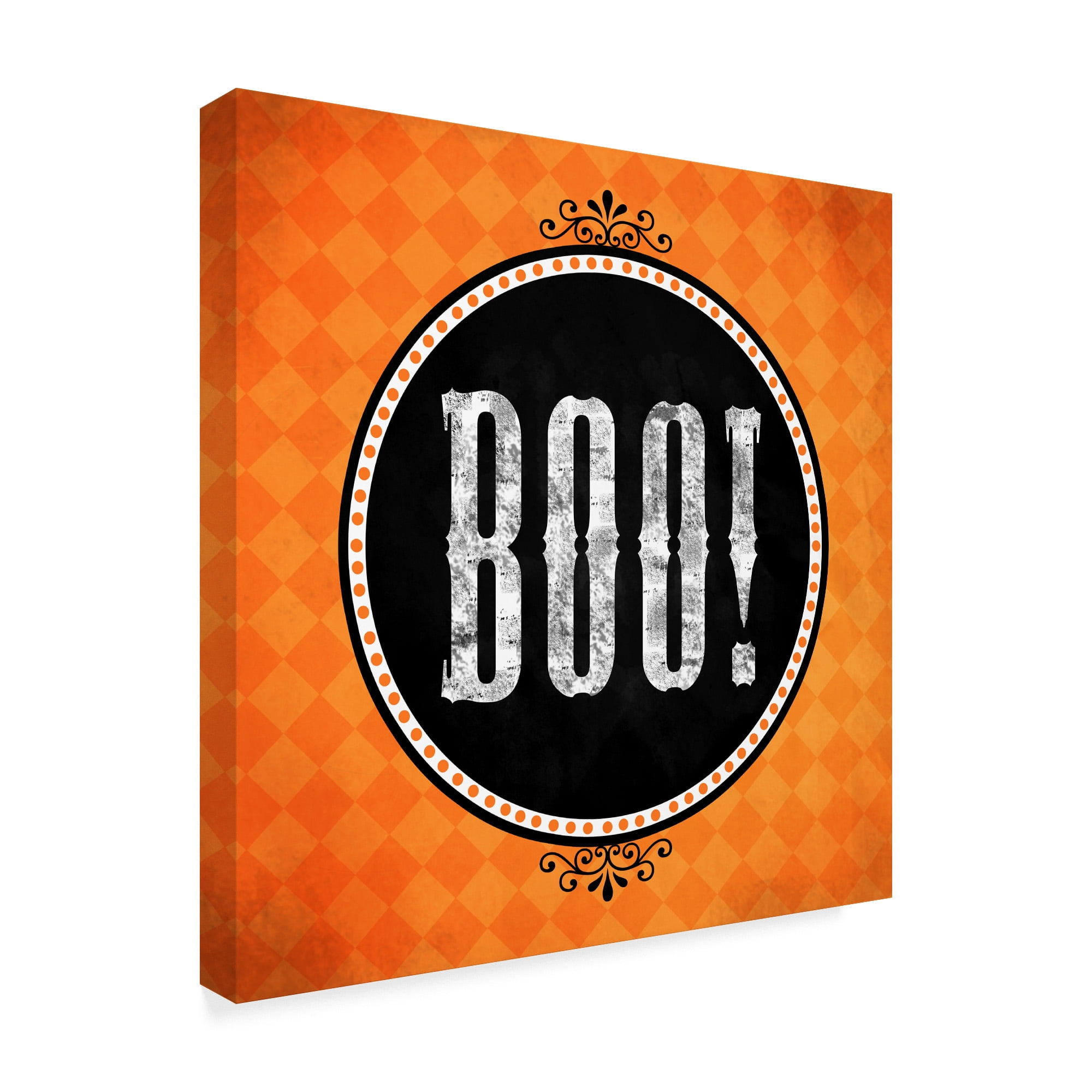 Trademark Fine Art 'Boo' Canvas Art by Valarie Wade