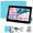 Blue, variant on Tedupee 7 inch Tablet, Android 13 Tablets Quad-Core, 4GB RAM+32GB ROM+1TB Expandable, 3500mAh, Dual Camera, with Case, Stand & Storage Bag,Green