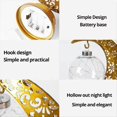 thumbnail image 2 of Hierro Luna Bola Redonda Estilo Musulmán Modelado Lámpara Decorativa Dormitorio Mesa de Vacaciones Atmósfera Lámpara A, 2 of 7