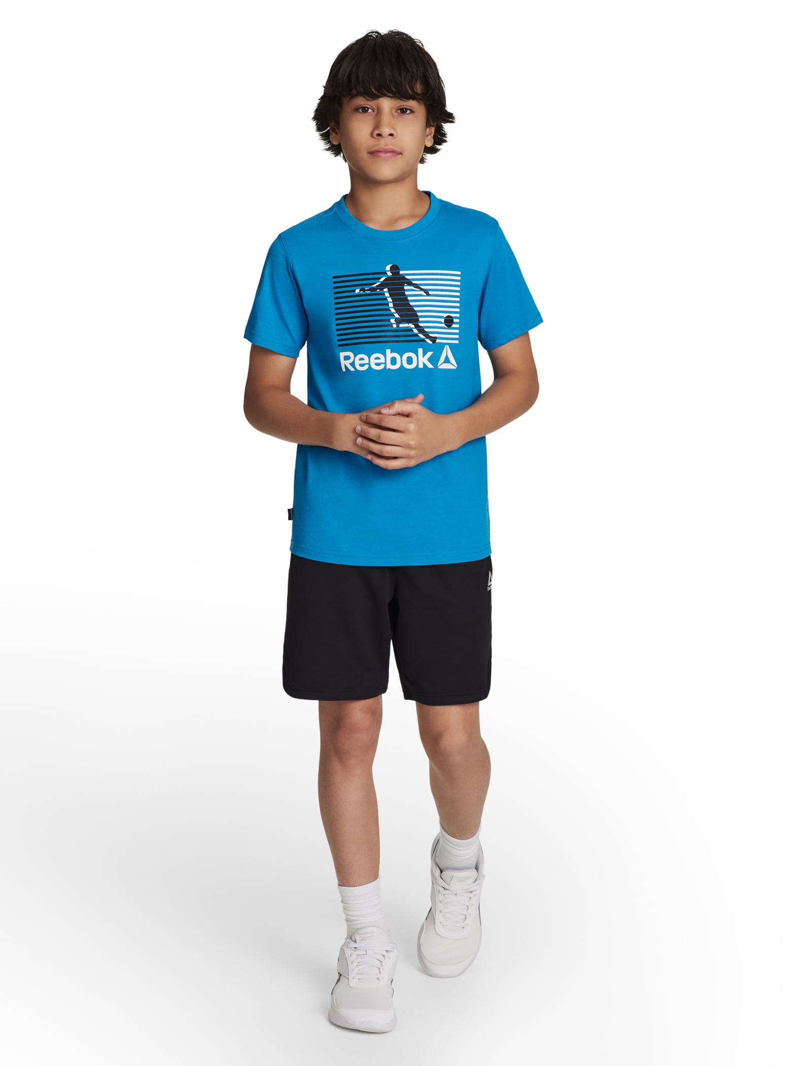 Reebok Boy's Short Sleeve Graphic T-Shirt, Sizes 4-18