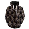 thumbnail image 1 of Abstract Geometric Patterns Men's Zipper Hoodie 3D Print Streetwear Spring Teens Long Sleeve Tops Unisex Fashion Funny Oversized, 1 of 5