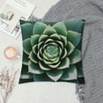 thumbnail image 2 of COMIO  Green Aloe Succulent Plant Throw Pillow Case Cushion Cover Home Office Decorative for Sofa Living Room, 2 of 5