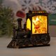 thumbnail image 2 of Christmas 2024 New Retro Train led Light Christmas Oil Lamp Plastic Wind Lamp Luminous Night Light, 2 of 5