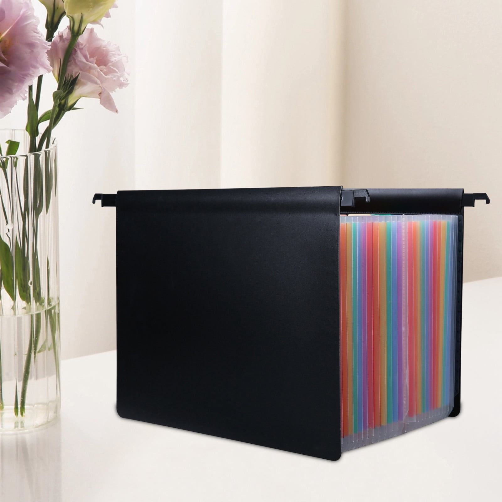 Ultra-Large Accordion File Organizer, Legal Size/Letter/A4 Paper 25 Pockets Expanding File Folder, Expandable Important Document Organizer Bill Receipt Paper Storage