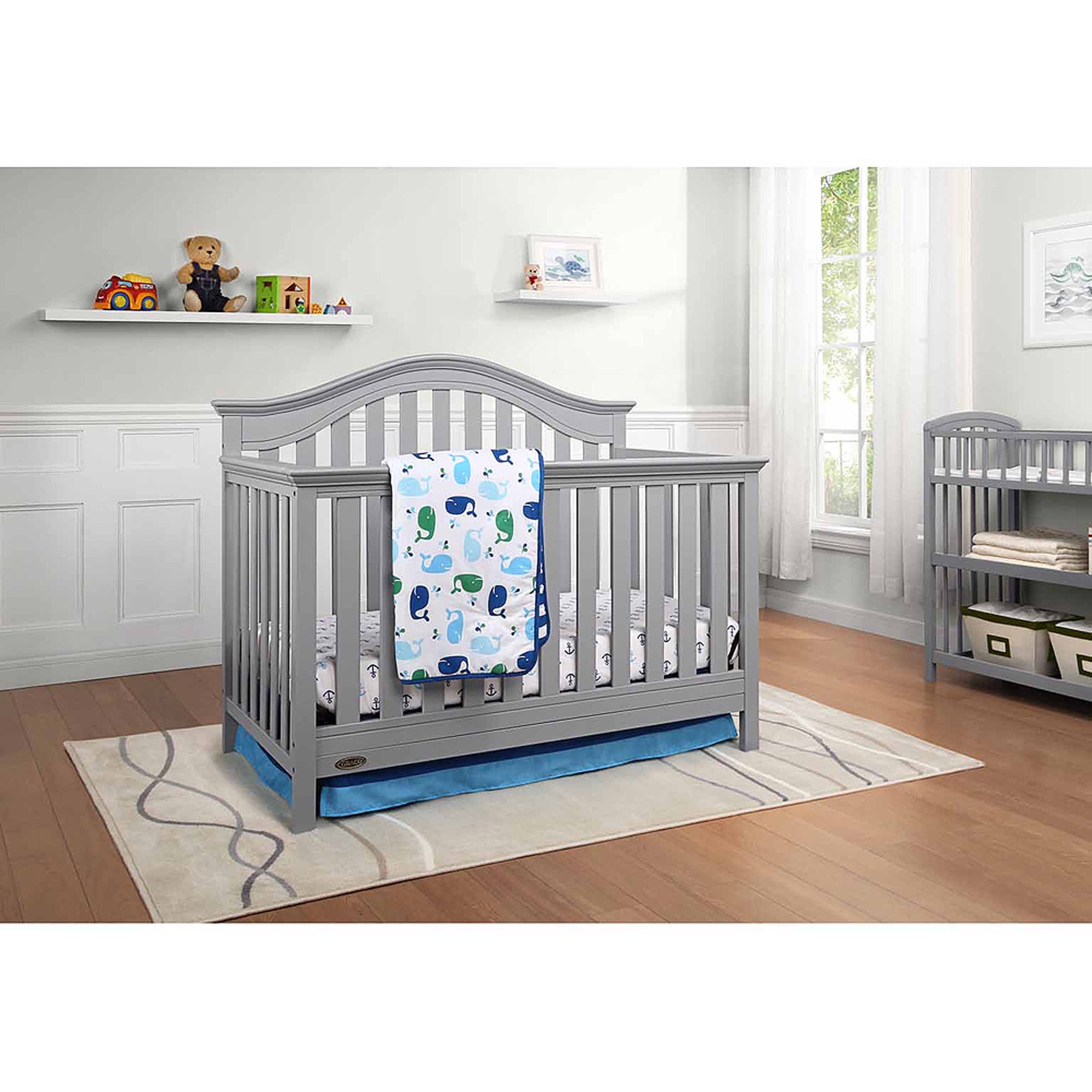 gray crib walmart