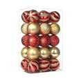 thumbnail image 3 of 30 Piezas de Adornos de Bolas de Navidad Macarena Bolas colgantes, 3 of 8