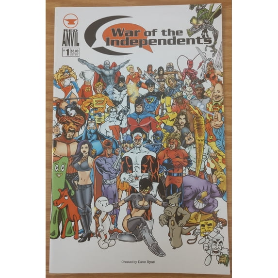 War of the Independents #1 VF ; Red Anvil Comic Book