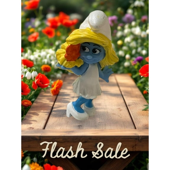 Smurfs movie 3” pvc CAKE TOPPER Figure Figurine rare gift collect