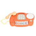 thumbnail image 2 of Teléfono con teclado musical para niños pequeños, teléfono con piano para bebé, música, teléfono con piano para bebé, juguete con teclado de teléfono, diseño a prueba de futuro, 2 of 8