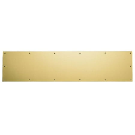 Brass Finish Kick Plates - Baldwin 20000500634 Kick Plate 6