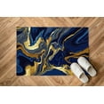 thumbnail image 5 of Shimmery Rugs, Modern Marble Rug, Living Room Rug, Marble Rug, Personalized Rug, Bridesmaid Gift Rugs, Rug, Decorative Rugs, Step Rug, 2.6'x9.2' - 80x280 cm, 5 of 7
