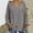 Gray, variant on Olyvenn Plus Size Sweaters for Women Casual V Neck Long Sleeve Chunky Cable Knit Hooded Pullover Sweaters Trendy Fall Clothes Gray XXXL