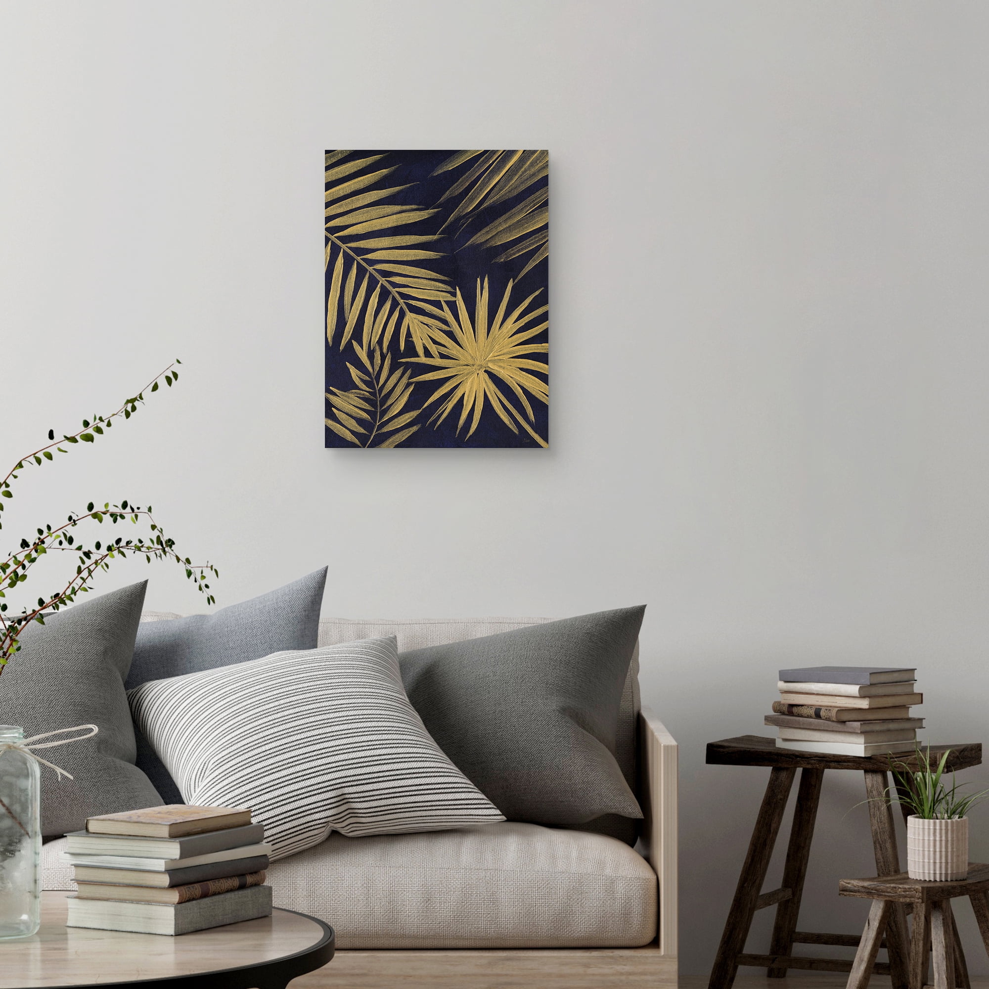 Masterpiece Art Gallery Tropical Gold by Nan Canvas Art Print