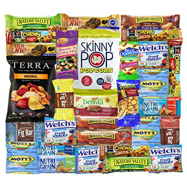 Healthy Snacks Care Package (Count 30) - Discover a whole new world of