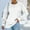 White, variant on Ayfxijin Pullover Sweaters for Women,Women's Loose T-shirt Long Sleeves Blouse Round Neck Casual Tops Sweatshirt