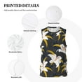 thumbnail image 3 of Pofeuu Lilies Flowers Print Basketball Jersey, Shirts for Men Youth Basketball Jersey Crew Neck-Large, 3 of 6