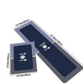 thumbnail image 3 of weibbin Kitchen Mat Set Seaweed Mud Cushion Carpet Comfortable Standing Desk Mat For Office Laundry Room Watertight And Ergonomic, 3 of 7