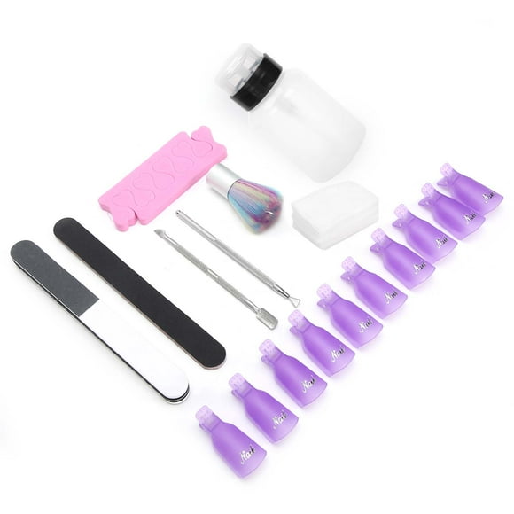 Herramientas para quitar el gel de las uñas Jadeshay juego de quitaesmalte