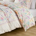 thumbnail image 3 of Gracie Mills Gabriela Reversible Cotton Duvet Cover Set Kids Jungle Floral Print, 3 of 5
