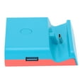 thumbnail image 2 of Adaptador Convertidor de vídeo HDMI para consola de juegos Switch/Lite Bling bling, base de carga portátil, mini, azul y rojo, 2 of 12