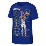 Youth Outerstuff Stephen Curry Royal Golden State Warriors Height T-Shirt